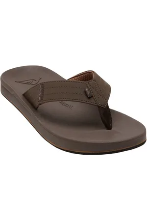 Quiksilver Rivi Iii Teenslippers - Brown 1