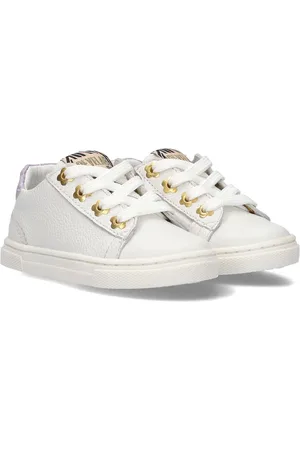 Develab 44708 Sneakers - Leren Sneaker - Meisjes -