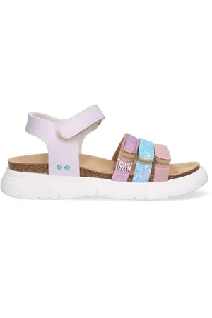 Bunnies JR 225423-771 Meisjes Platte Sandalen - - Imitatieleer - Klittenband