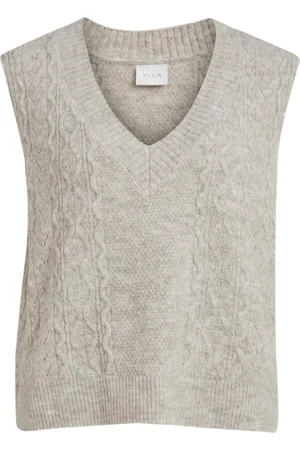 VILA VICLEO S/L KNIT VEST/SU Dames Vest
