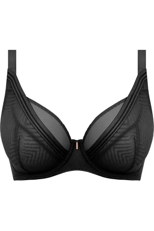 Freya TAILORED- Dames Plunge Beha - BLACK