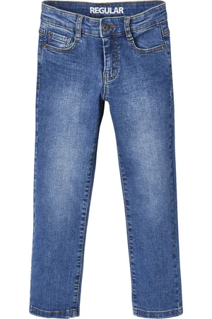 Vertbaudet Rechte jeans voor jongens Morphologik met heupomtrek LARGE