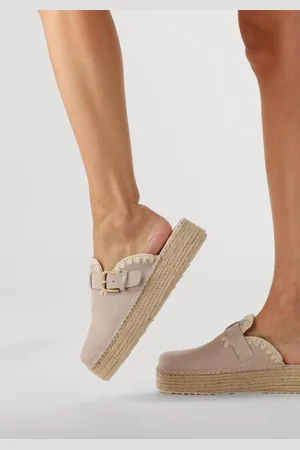 Mou Jute Clog Plain Sue Instappers - Dames -