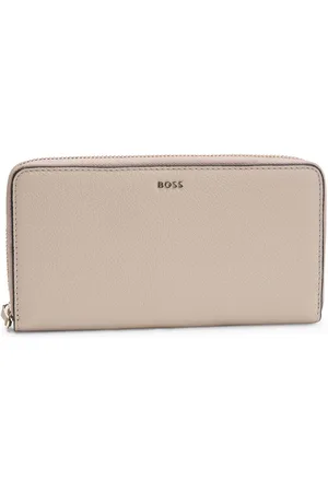 HUGO BOSS Leren Portemonnee Alyce Ziparound Wallet