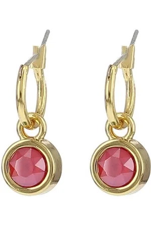 Biba 80354 Oorhangers goud Royal Red