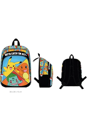 Pokemon POKEMON - Starter Rugzak - 2 Compartments BackPack 38x28x16cm