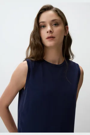 Jimmy Key Ronde Hals Mouwloos Blouse
