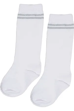 iN ControL 2pack kniesokken met glitterstrepen 31-34