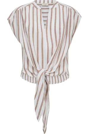Freequent Blouse Fqlavisco Blouse 205911 Brilliant White W Burro Dames