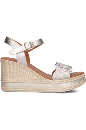 Stefano Lauran 8734 Sandalen - Met Sleehak - Dames -