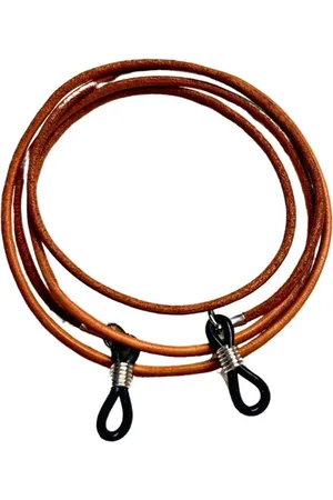 2 Love It Cognac – Brillenkoordje - Leer - ca. 75 cm