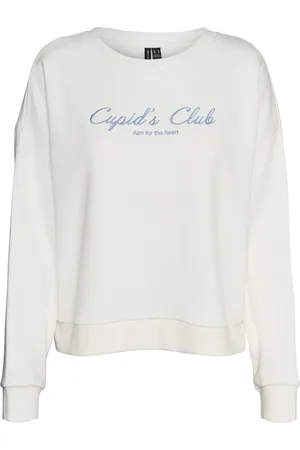VERO MODA VMCYAN TRINA LS SWEAT BOX JRS - Dames - Sweaters