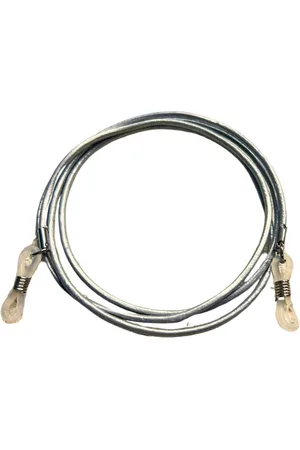 2 Love It Zilver – Brillenkoordje - Leer - ca. 75 cm
