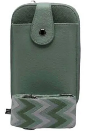 sarlini Schoudertas Dames Tas Cross Body Tas Effen Mint-Groene Tas