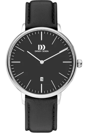Danish Design IQ13Q1175 horloge heren - zwart - edelstaal