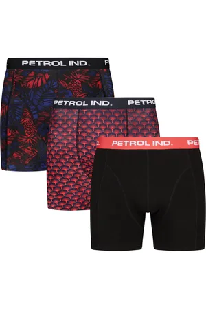 Petrol Industries Heren 3-pack Boxershorts Bayviewcrest - Zwart