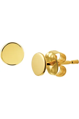 The Jewelry Collection Oorknoppen rond 14K geelgoud 4018948