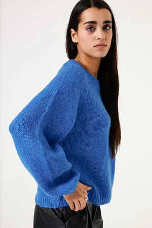 Garcia Dames Trui Blauw Long mouw