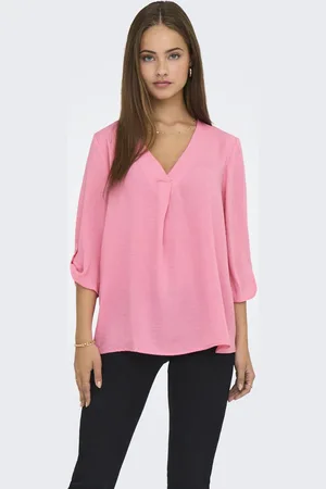 JDY Jacqueline de Yong Blouse divya 3/4 Top Wvn Noos 15226911 Sachet Pink Dames