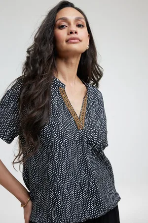 DIDI Dames Blouse Moon Flowing print maat 38