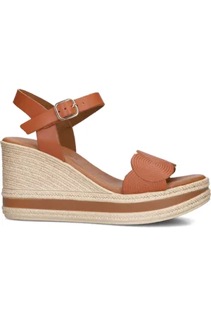 Stefano Lauran 8734 Sandalen - Met Sleehak - Dames -