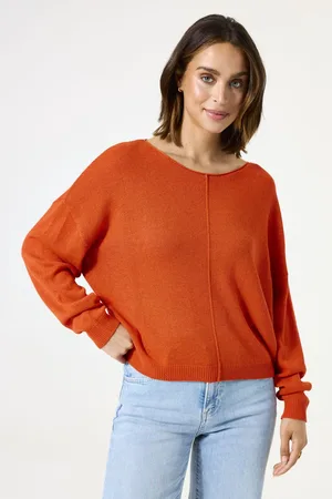 Garcia Dames Trui Oranje Long mouw