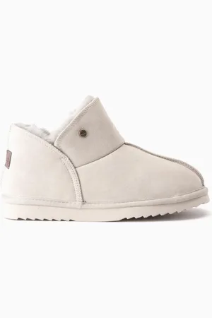Warmbat Willow Suede Cement - Dames Pantoffels - WLW321083