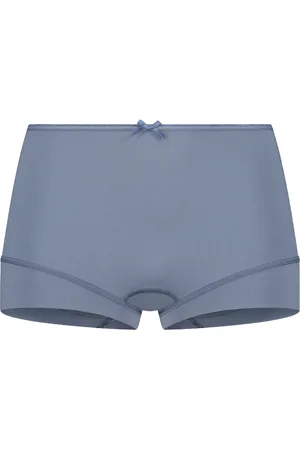 RJ Bodywear Pure Color dames short (1-pack) - staalblauw