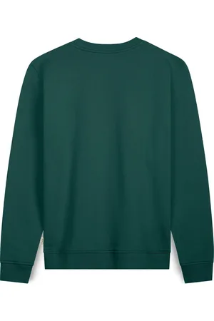A-dam Mother - Sweater - Trui - Biologisch Katoen - Lange Mouwen - Heren - Volwassenen - Groen - XXL