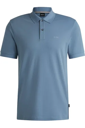HUGO BOSS BOSS Pallas regular fit polo - pique - lichtblauw