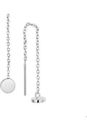 The Jewelry Collection TFT Doortrekoorbellen Rondje Zilver Gerhodineerd Glanzend