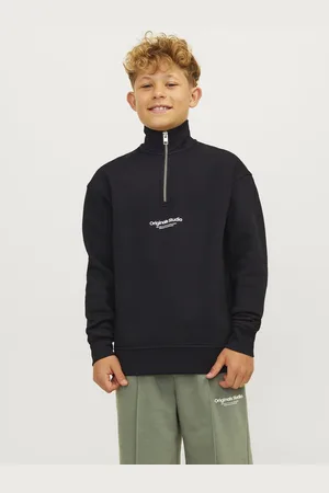 JACK & JONES Vesterbro Sweat Quarter Zip Trui Jongens