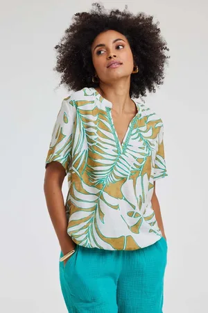 DIDI Dames Blouse Moon Safari print maat 44
