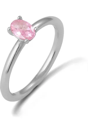 Elli Dames Ring Ring met stenen Dames Oval Zirkonia Diamant Geslepen Wit 925 Sterling Zilver