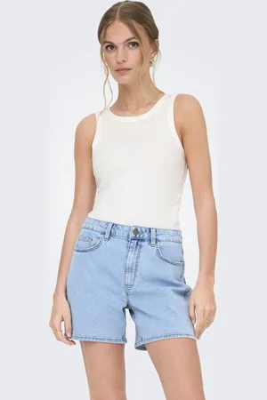 JDY SOFIA S/L WASHED TANK TOP JRS - Dames - Tops