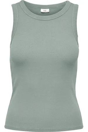 JDY SOFIA S/L WASHED TANK TOP JRS - Dames - Tops