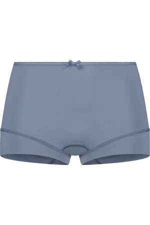 RJ Bodywear Pure Color dames short (1-pack) - staalblauw
