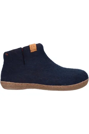 Tofvel Mula Wolvilt Sloffen Navy Blue | | Wolvilt |