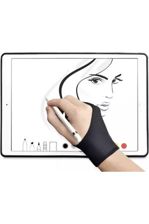 Merkloos Tablet Teken Handschoen -