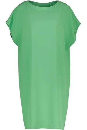 AMELIE & AMELIE Kleed model perugia kleur groen maat S/M