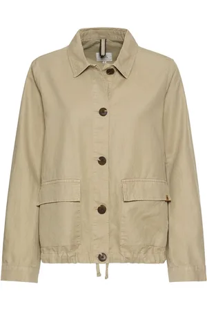 Camel Active Lichte blazer van een linnenmix