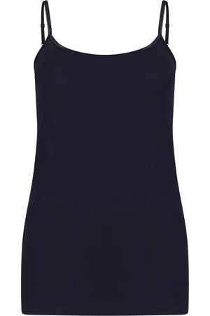 WE Fashion Dames organic cotton singlet