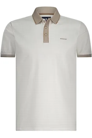 State of art Poloshirt Jersey Polo Met Structuurpatroon 481 15901 1116 Mannen