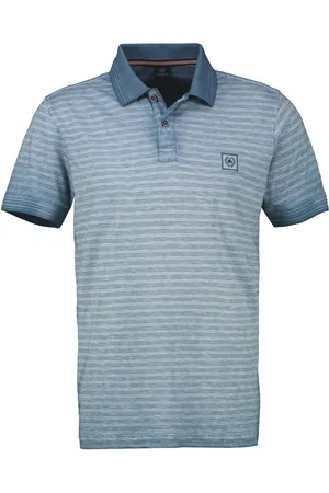 Lerros Poloshirt Gestreept Poloshirt 2543240 443 Mannen