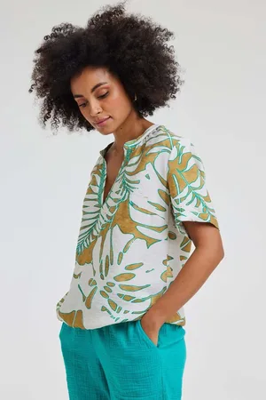 DIDI Dames Blouse Moon Safari print maat 38