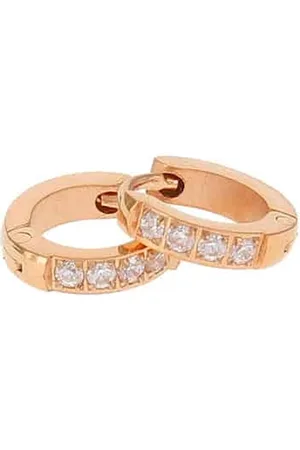 Kalli Edelstalen oorringen crystal 1922 9mm