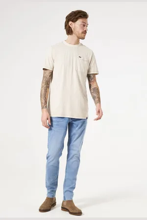 Garcia Rocko Heren Slim Fit Jeans Blauw