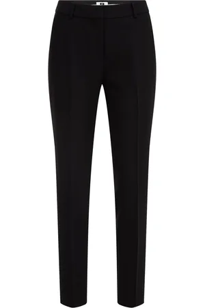 WE Fashion Dames slim fit pantalon