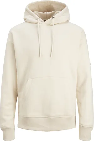 JACK & JONES Trui Jcoclassic Twill Sweat Hood Noos 12240189 Moonbeam Mannen