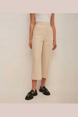 NA-KD Cropped Suit Pants Dames - Chino - Pantalon -